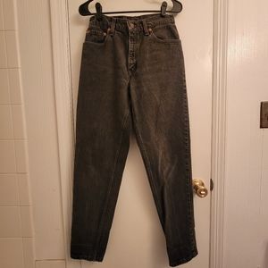 Vintage Levi Demin 550 Jeans Faded Black
